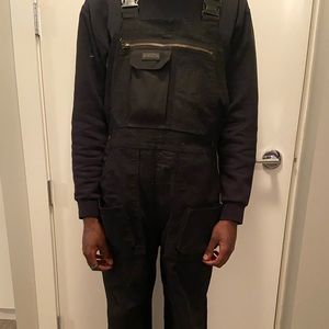 Dakota Overalls, Black, Medium